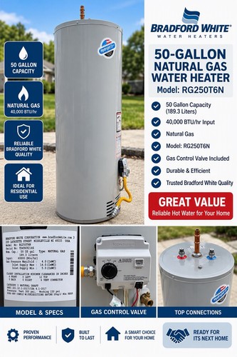 Bradford white gas water - bradford,
