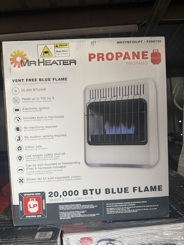 Heater 000 btu blue - heater,