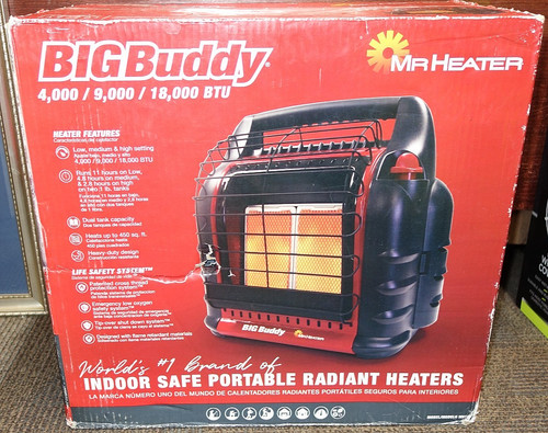 Heater big buddy propane - heater,