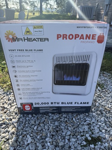 Heater 000 btu blue - heater,