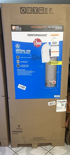 New rheem natural - natural, gas