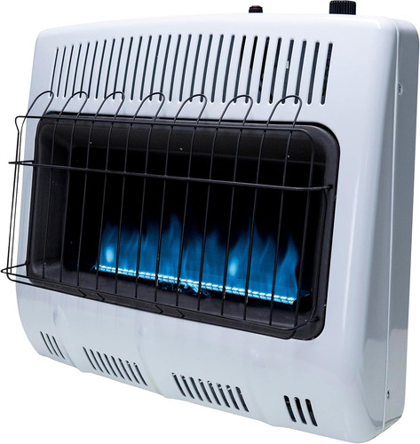 000 btu ventless - ventless, blue