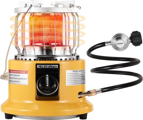 Propane heater stove - in,